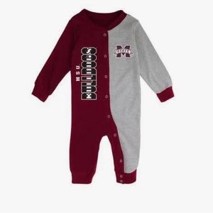 Mississippi State Long Sleeve Coverall